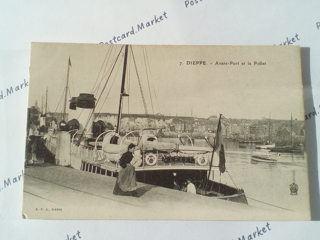 /France/Dieppe/FR_ship_19xx_Dieppe. Avant-Port et le Pollet.jpg